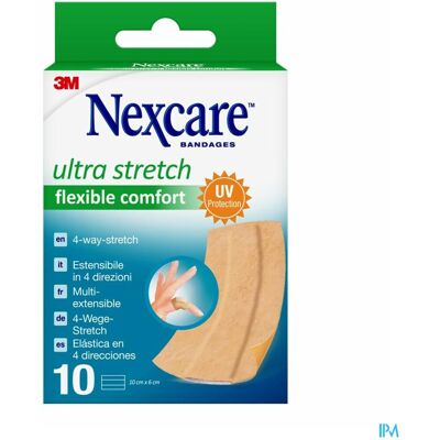 Nexcare Comfort 6x10cm Pleister - Wondzorg Nexcare Comfort 6x10cm Pleister - Wondzorg