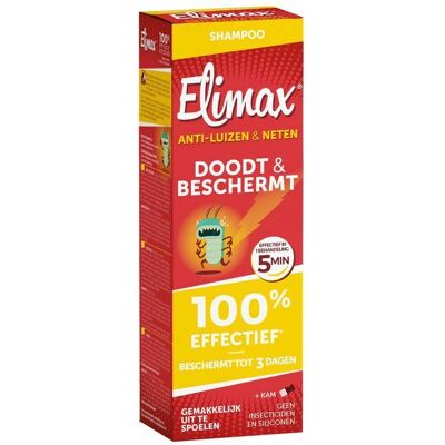 Elimax Model - 2-in-1 shampoo tegen luizen en neten - Shampoo Elimax Model - 2-in-1 shampoo tegen luizen en neten - Shampoo