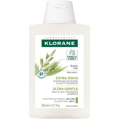 Klorane Extra Zachte Shampoo Met Haver Alle Haartypes Vanaf 3 Jaar 200ml Klorane Extra Zachte Shampoo Met Haver Alle Haartypes Vanaf 3 Jaar 200ml