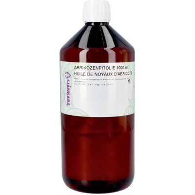 Sjankara Abrikozenpit Plantaardige Olie 1000ml Sjankara Abrikozenpit Plantaardige Olie 1000ml
