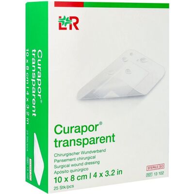 Lohmann & Rauscher Wondverband - Steriel, Transparant, 8x10cm - 25 stuks Lohmann & Rauscher Wondverband - Steriel, Transparant, 8x10cm - 25 stuks