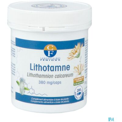 Fenioux Lithotamne 200 Capsules - Voedingssupplement Fenioux Lithotamne 200 Capsules - Voedingssupplement