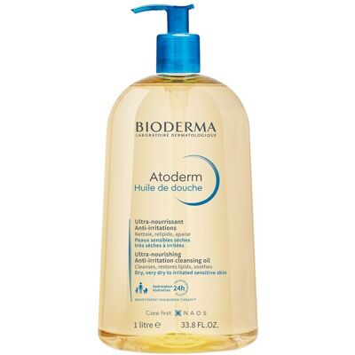 Bioderma Atoderm Douche-olie - Droge Huid - 1000ml Bioderma Atoderm Douche-olie - Droge Huid - 1000ml