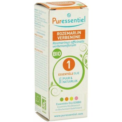 Puressentiel Biologische Rozemarijn Verbenon Essentiële Olie - 5ml Puressentiel Biologische Rozemarijn Verbenon Essentiële Olie - 5ml