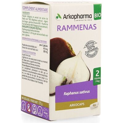 Arkopharma Zwarte Radijs 40 Capsules - Biologische leverondersteuning Arkopharma Zwarte Radijs 40 Capsules - Biologische leverondersteuning