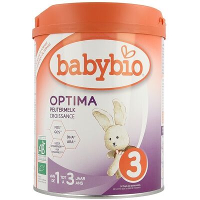 Babybio Optima 3 Biologische Babyvoeding - 800g Babybio Optima 3 Biologische Babyvoeding - 800g