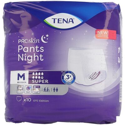 Essity Italy Spa Tena ProSkin Pants Night - Absorberende nachtondergoed M Essity Italy Spa Tena ProSkin Pants Night - Absorberende nachtondergoed M