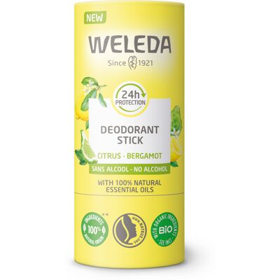 Weleda Citrus + Bergamot 24h Deodorant Stick 50g Weleda Citrus + Bergamot 24h Deodorant Stick 50g