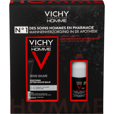 Vichy Homme Sensi-Baume Geschenkset Aftershave & Deodorant Vichy Homme Sensi-Baume Geschenkset Aftershave & Deodorant