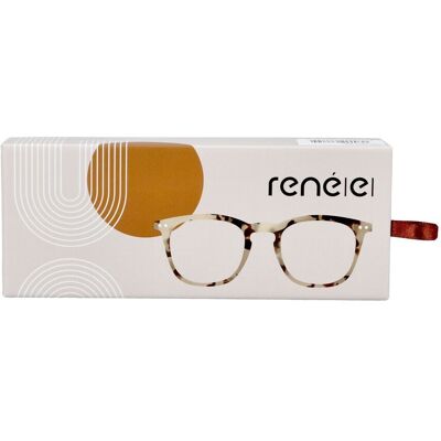 RENE RenÉ(e) Bril Re-z01 Vanilla Latte Tortoise +2 RENE RenÉ(e) Bril Re-z01 Vanilla Latte Tortoise +2