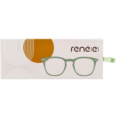 RENE RenÉ(e) Bril Re-z05 Monstera Leaf Green +2 RENE RenÉ(e) Bril Re-z05 Monstera Leaf Green +2