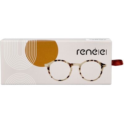 RENE RenÉ(e) Bril Re-y01 Vanilla Latte Tortoise +1,00 RENE RenÉ(e) Bril Re-y01 Vanilla Latte Tortoise +1,00