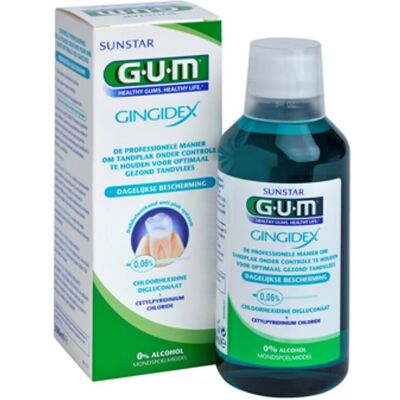 GUM® Gingidex® Mondspoelmiddel 300ml GUM® Gingidex® Mondspoelmiddel 300ml