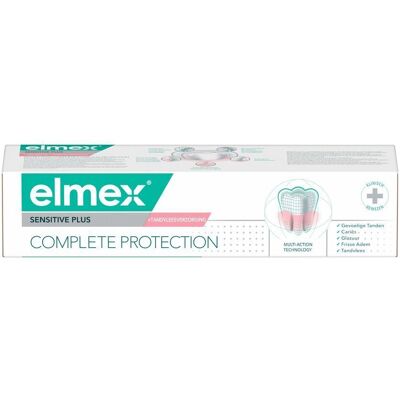 Elmex Sensitive Tandpasta Plus Complete Bescherming 75ml Elmex Sensitive Tandpasta Plus Complete Bescherming 75ml