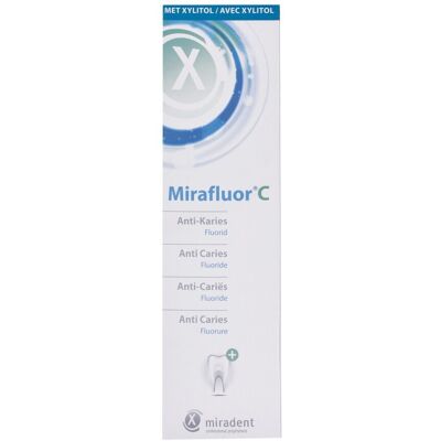 Hager Pharma GmbH Miradent Mirafluor C Tandpasta - Tandpasta Hager Pharma GmbH Miradent Mirafluor C Tandpasta - Tandpasta