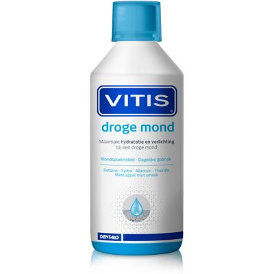 Vitis Droge Mond Mondspoeling 500 ml Vitis Droge Mond Mondspoeling 500 ml
