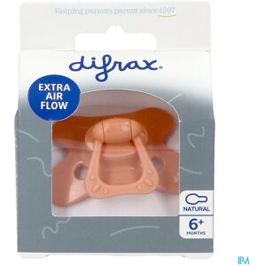 DIFRAX - NaturalSiliconePacifier - 6 maanden+ - silicone - Fopspeen DIFRAX - NaturalSiliconePacifier - 6 maanden+ - silicone - Fopspeen