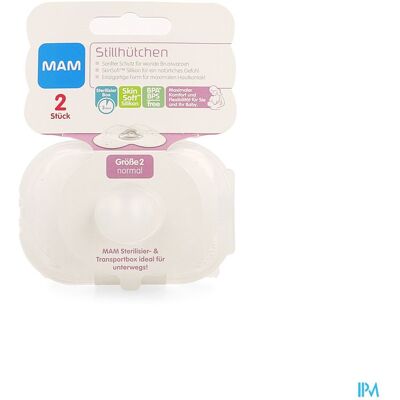 MAM Borstvoedingshields Maat 2 - Ondersteunt borstvoeding MAM Borstvoedingshields Maat 2 - Ondersteunt borstvoeding