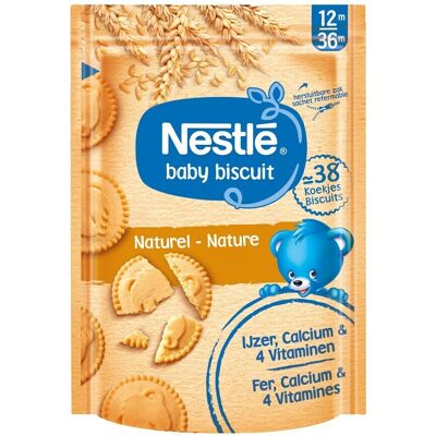 Nestle Baby Biscuit Natuur Baby 12+ Maanden 180g Nestle Baby Biscuit Natuur Baby 12+ Maanden 180g