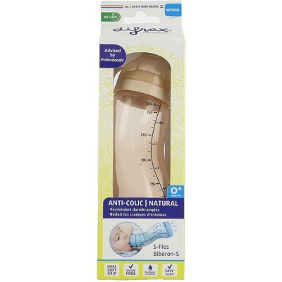 Difrax Babyfles - Natural Blossom 250ml - Babyfles Difrax Babyfles - Natural Blossom 250ml - Babyfles