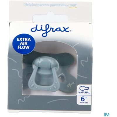 Difrax Fopspeen Natural 6m+ Uni Stone Difrax Fopspeen Natural 6m+ Uni Stone