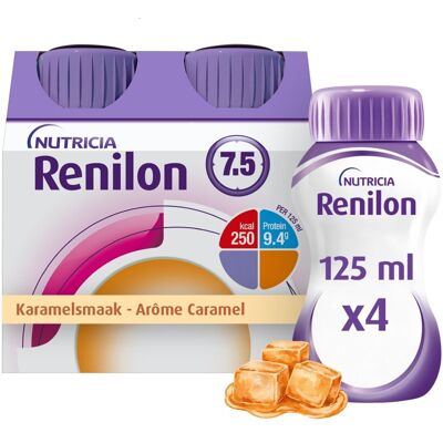 Nutricia Renilon 7.5 Karamel Fles 4x125ml 177026 Nf Nutricia Renilon 7.5 Karamel Fles 4x125ml 177026 Nf