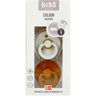 Bibs Fopspeen Haze/Caramel - 0-6 Maanden Bibs Fopspeen Haze/Caramel - 0-6 Maanden