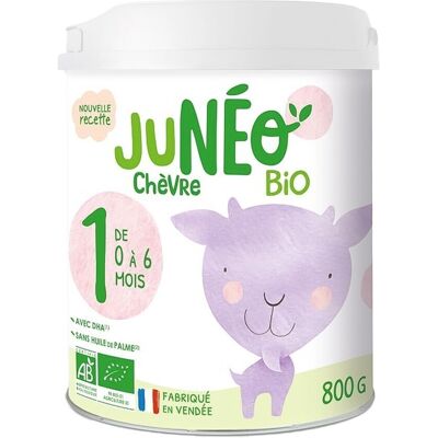 Junéo Biologische Zuigelingenmelk Geitenmelk 1 - Babvoeding Junéo Biologische Zuigelingenmelk Geitenmelk 1 - Babvoeding