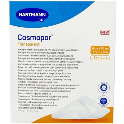 Hartmann Cosmopor Transparante Verband - EHBS Verband Hartmann Cosmopor Transparante Verband - EHBS Verband