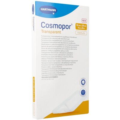 Hartmann Cosmopor doorzichtige 10x20cm steriel - EHBO verband Hartmann Cosmopor doorzichtige 10x20cm steriel - EHBO verband