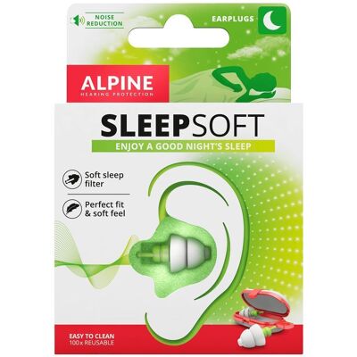 Labophar Alpine SleepSoft 1 Paar Oordoppen Labophar Alpine SleepSoft 1 Paar Oordoppen