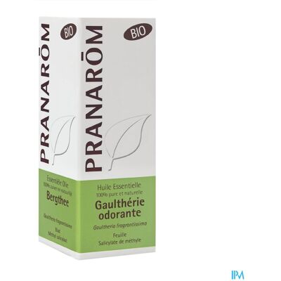 Pranarom Pranarôm Essentiële Olie Gaultherie Odorante Bio 10ml Pranarom Pranarôm Essentiële Olie Gaultherie Odorante Bio 10ml