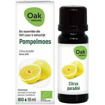 Oak Ess Olie Pompelmoes 10ml Bio Oak Ess Olie Pompelmoes 10ml Bio