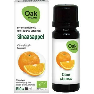 Oak Ess Olie Sinaasappel 10ml Bio Oak Ess Olie Sinaasappel 10ml Bio