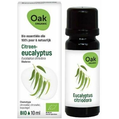 Oak Ess Olie Citroeneucalyptus 10ml Bio Oak Ess Olie Citroeneucalyptus 10ml Bio