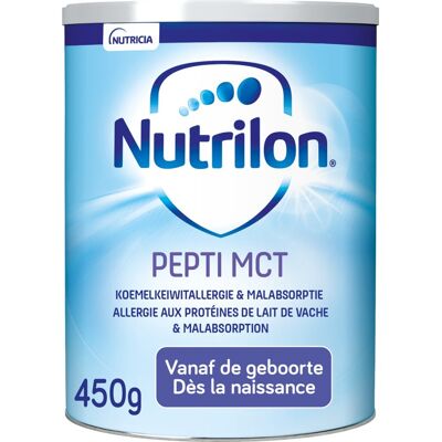Nutrilon Pepti Mct Pdr Blik 450g Nutrilon Pepti Mct Pdr Blik 450g
