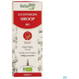 HerbalGem Vlierbes Tijmsiroop - 250ml - Ademhalingsverlichting HerbalGem Vlierbes Tijmsiroop - 250ml - Ademhalingsverlichting