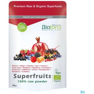 Biotona Superfruits Bio 150g - Superfood Natuurlijk Biotona Superfruits Bio 150g - Superfood Natuurlijk