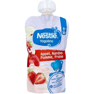 Nestle Yogolino Appel-Aardbei 100g Nestle Yogolino Appel-Aardbei 100g