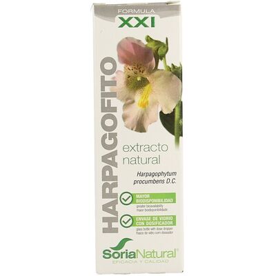 Soria Natural Harpagophyte Extract XXI Formula 50ml - Kruidenextract Soria Natural Harpagophyte Extract XXI Formula 50ml - Kruidenextract