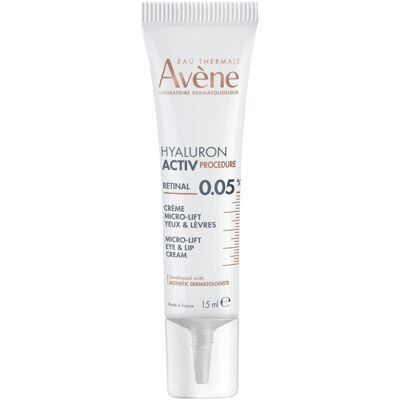 Avène Hyaluron Activ Procedure Retinal 0.05% Micro-Lift Crème voor Ogen & Lippen 15ml Avène Hyaluron Activ Procedure Retinal 0.05% Micro-Lift Crème voor Ogen & Lippen 15ml