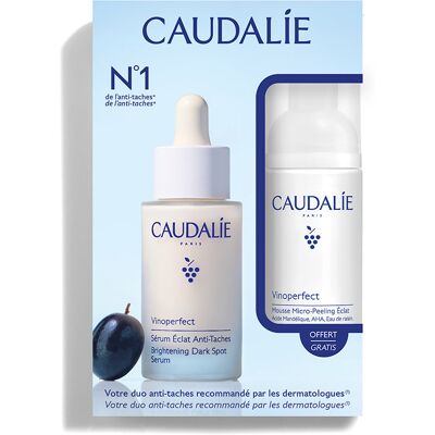 Caudalie Vinoperfect Set – Anti-Vlekken Serum 30 ml + Micro-Peeling Mousse 50 ml Caudalie Vinoperfect Set – Anti-Vlekken Serum 30 ml + Micro-Peeling Mousse 50 ml