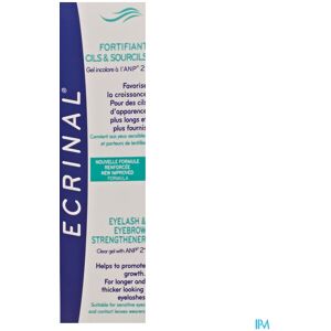Ecrinal Wimpers en Wenkbrauw Gel - Versterkend Gel voor Wimpers en Wenkbrauwen Ecrinal Wimpers en Wenkbrauw Gel - Versterkend Gel voor Wimpers en Wenkbrauwen