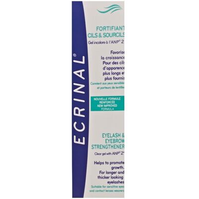 Ecrinal Wimpers en Wenkbrauw Gel - Versterkend Gel voor Wimpers en Wenkbrauwen Ecrinal Wimpers en Wenkbrauw Gel - Versterkend Gel voor Wimpers en Wenkbrauwen