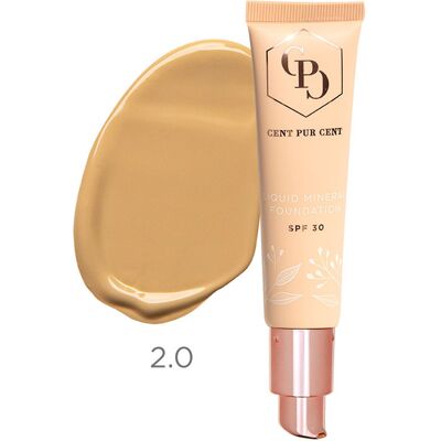 Cent Pur Cent Liquid Mineral Foundation 2.0 30ml Cent Pur Cent Liquid Mineral Foundation 2.0 30ml