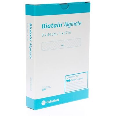 Coloplast Biatain Alginate Ag 3 cm x 44 - Verband Coloplast Biatain Alginate Ag 3 cm x 44 - Verband