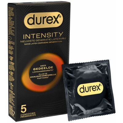 Durex - Intensity Condooms - 5 Stuks Durex - Intensity Condooms - 5 Stuks