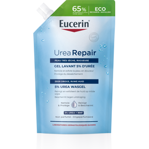 Eucerin Urearepair Zacht Douchegel 5% Urea Navulling - Droge Huid Eucerin Urearepair Zacht Douchegel 5% Urea Navulling - Droge Huid