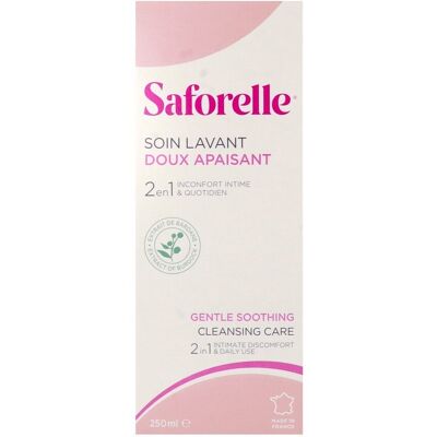 Saforelle Model - Intieme Verzorgingsgel - Gevoelige Huid - 250mL Saforelle Model - Intieme Verzorgingsgel - Gevoelige Huid - 250mL