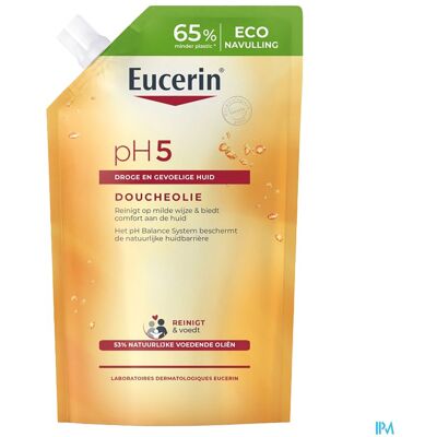 Eucerin pH5 Douchegel Navulling - Gevoelige huid Eucerin pH5 Douchegel Navulling - Gevoelige huid